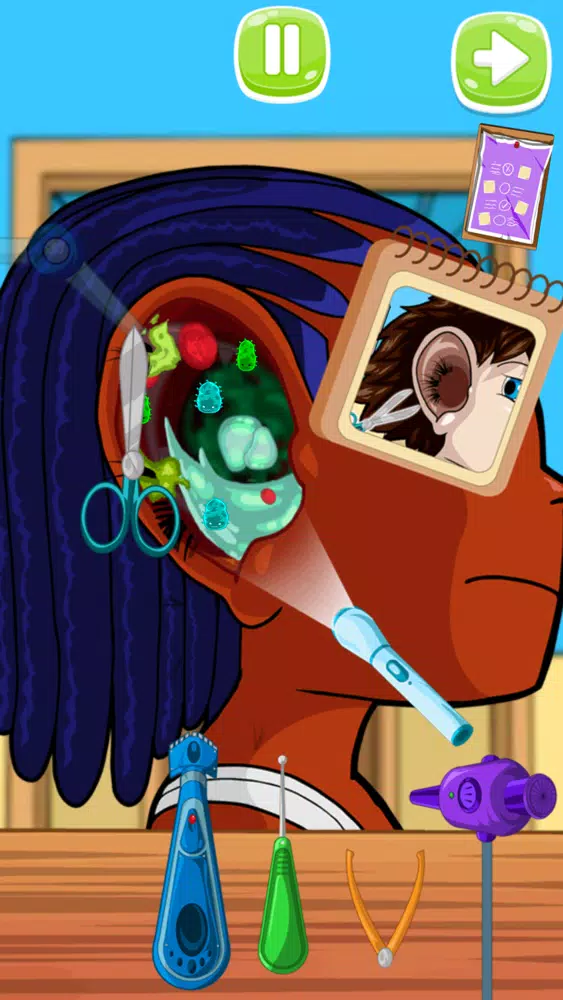 Tangkapan layar Ear Doctor - Simulation