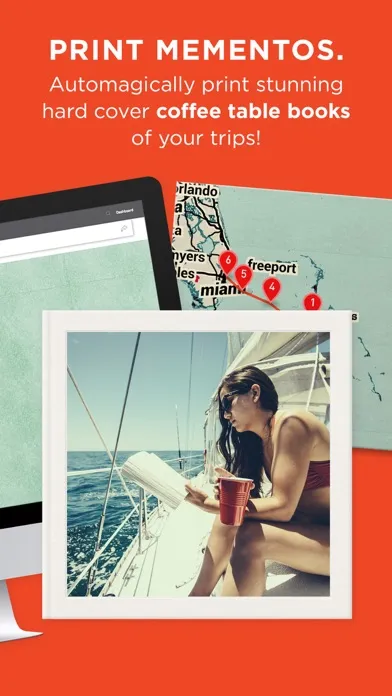 Capturas de tela do Travel Journal & Trip Tracker