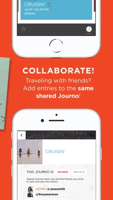 Capturas de tela do Travel Journal & Trip Tracker