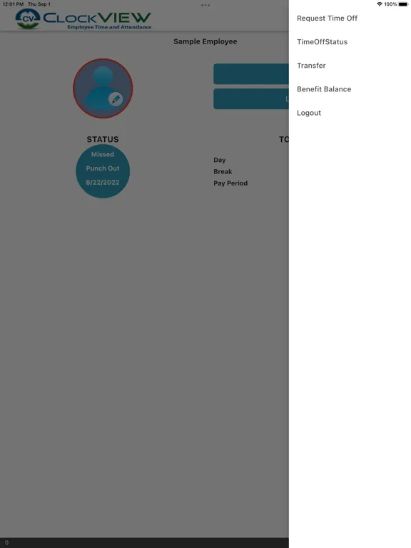 Journyx CX Mobile iPad  スクリーンショット