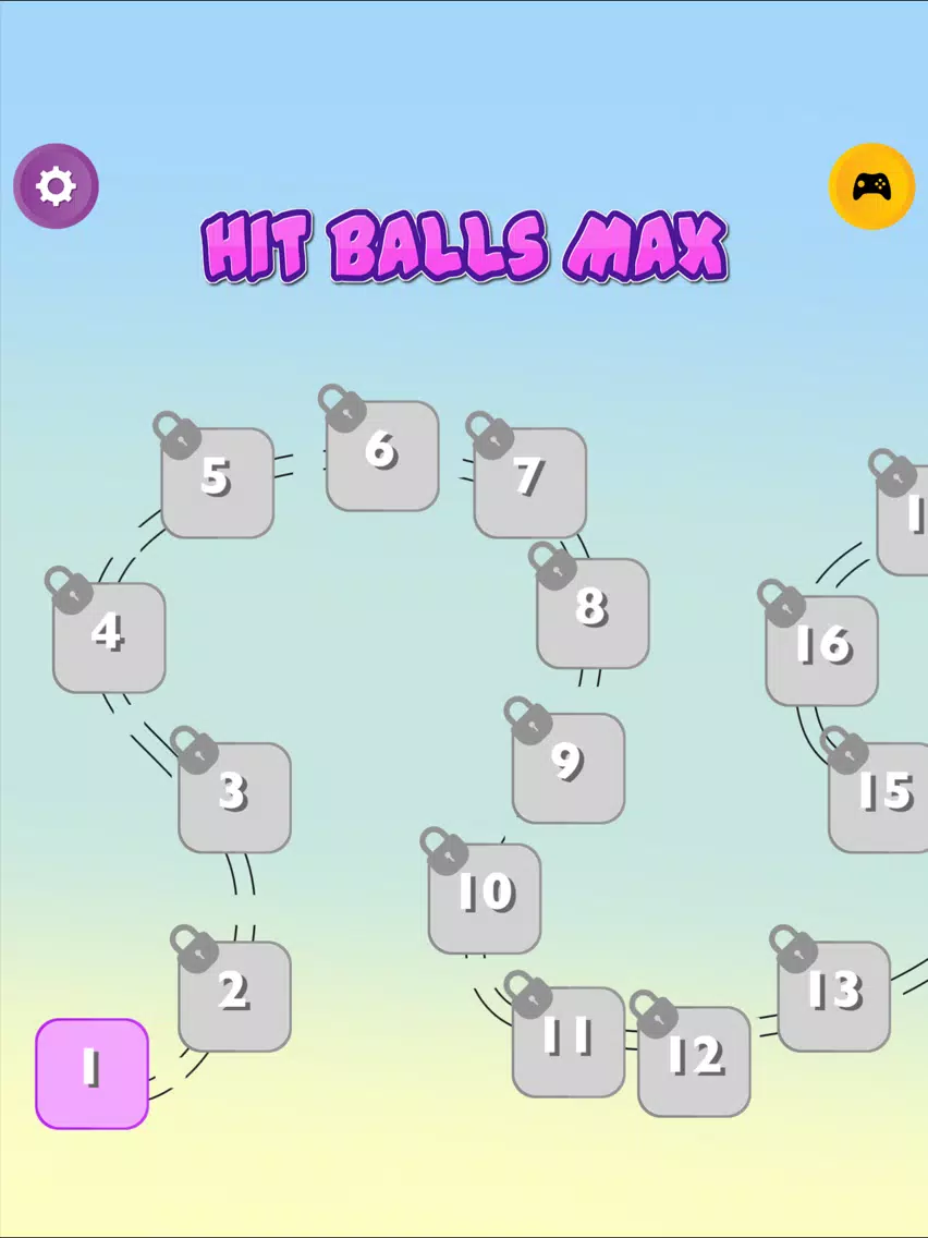 Hit Balls Max iPad  Screenshots