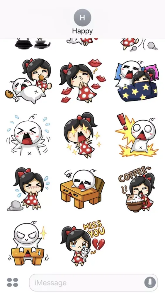 Flip That Table! Stickers 1 سکرین شاٹس