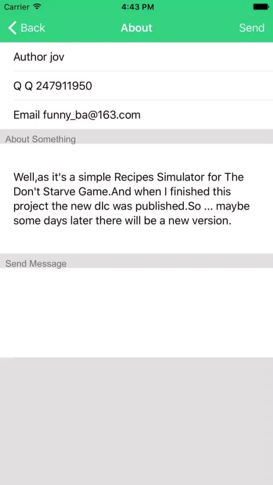 Recipes Simulator for Don't Starve Ekran Görüntüleri
