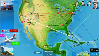 Captures d'écran de Airline Director 2 - Tycoon Game