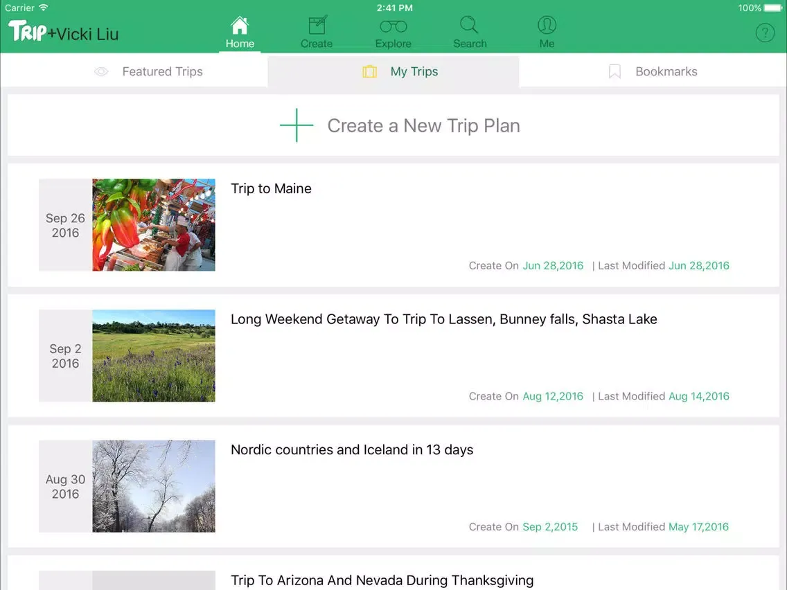 Jovia - Trips beyond trips (Formerly Trip+me) iPad  سکرین شاٹس