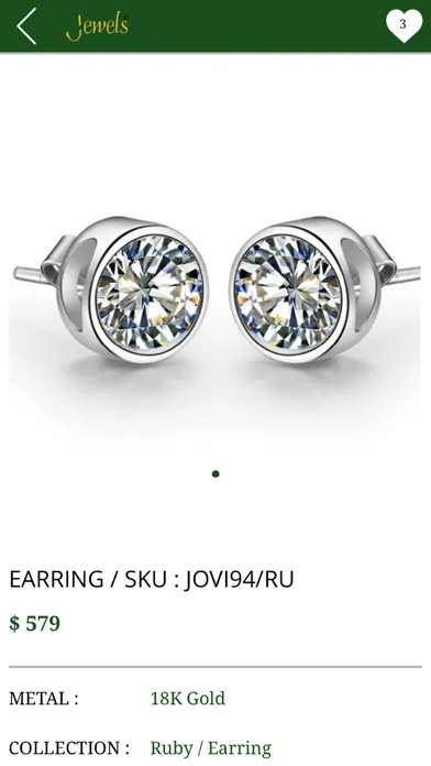 Tangkapan skrin Jewels E-commerce