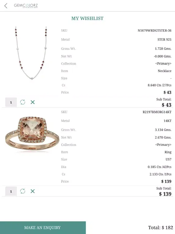 Gemcolorz iPad  Ekran Görüntüleri