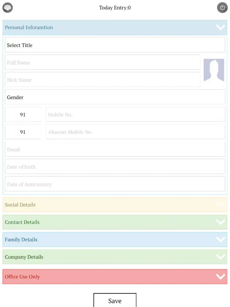 JewelsPIS iPad  스크린샷