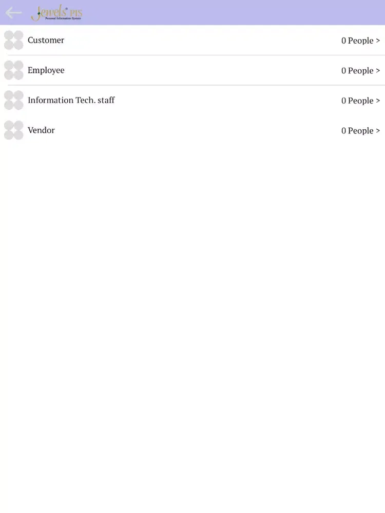 JewelsPIS iPad  스크린샷