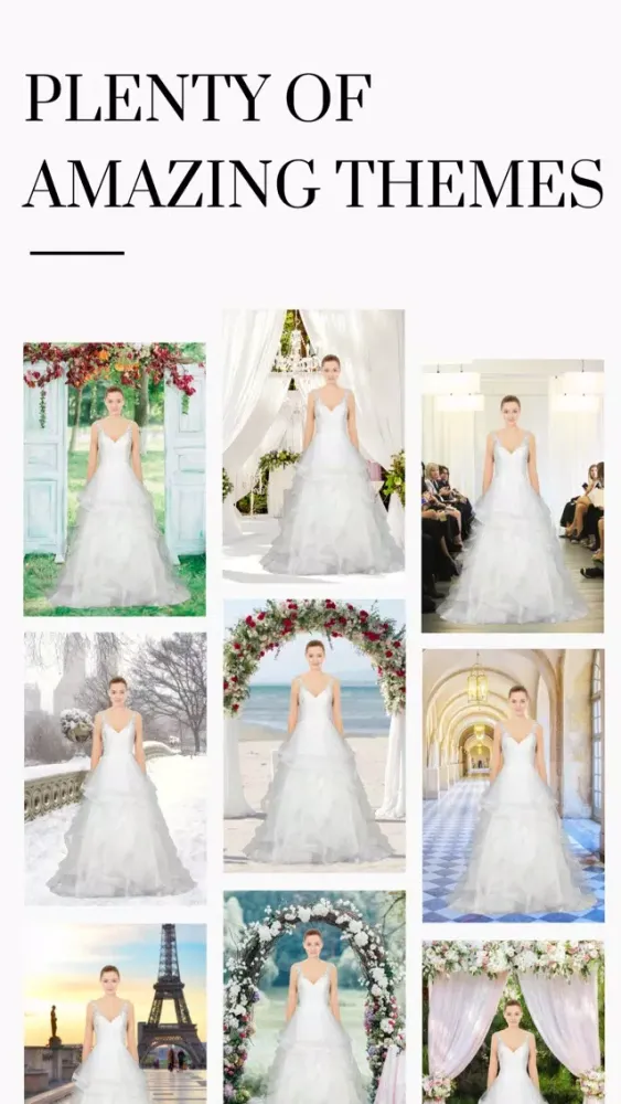 Ảnh chụp màn hình của InDelight: Wedding Dress TryOn