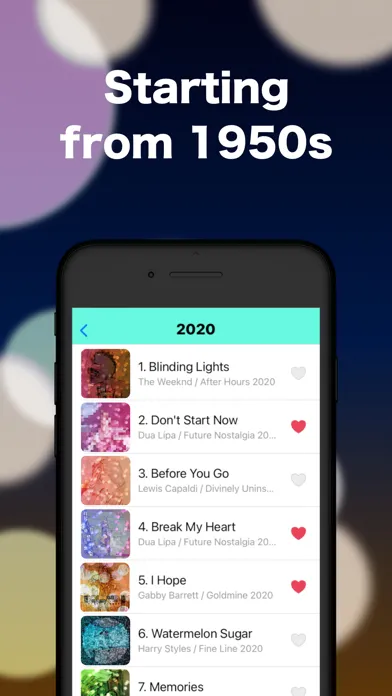 Captures d'écran de Top Songs : Music Discovery