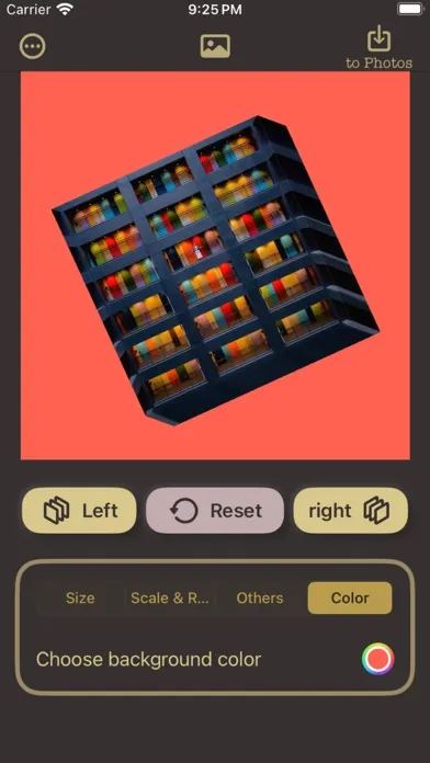 Photo3D : 3D Rectangle Effect 스크린샷