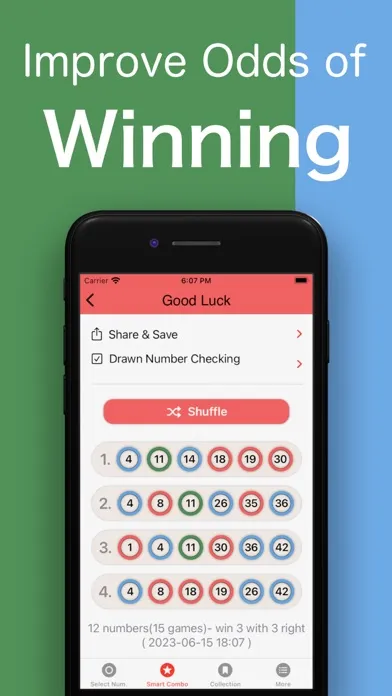 صور Smart6 : Lotto Combo Helper