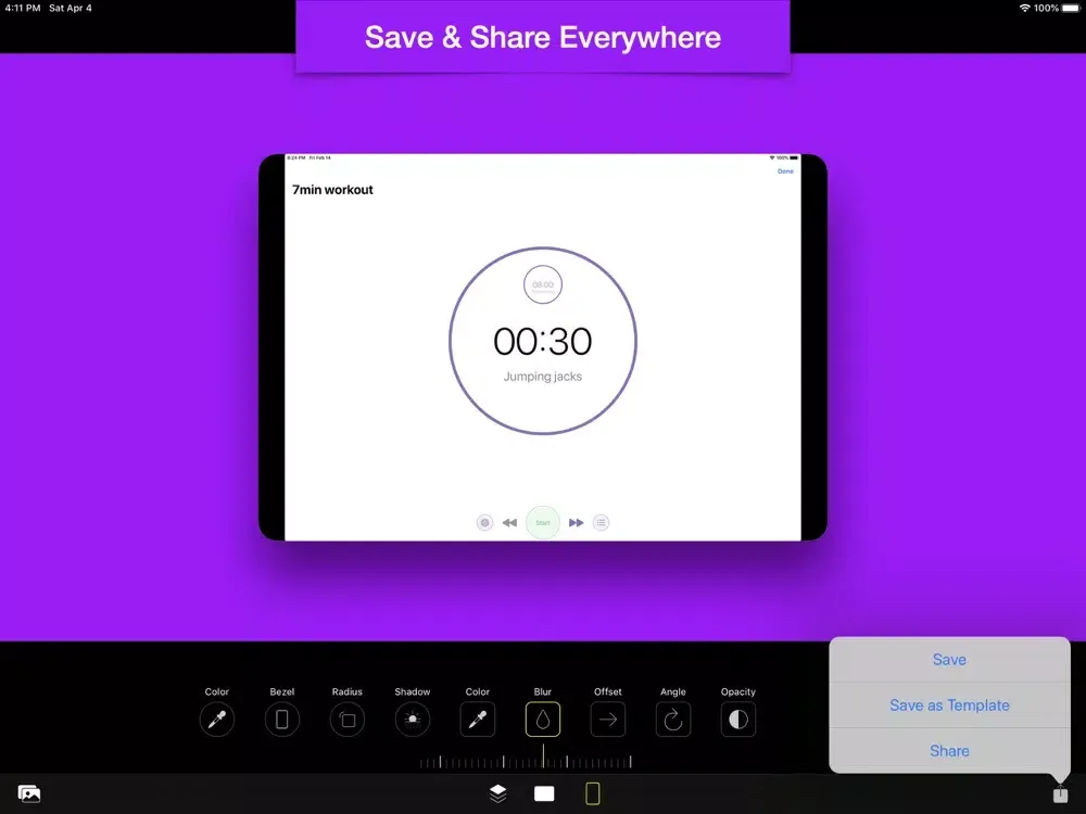 Скриншоты Carbon - Screenshot Editor iPad 