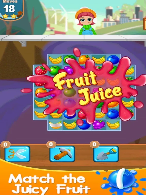 Capturas de pantalla de Fruit Candy Smash Puzzle iPad 