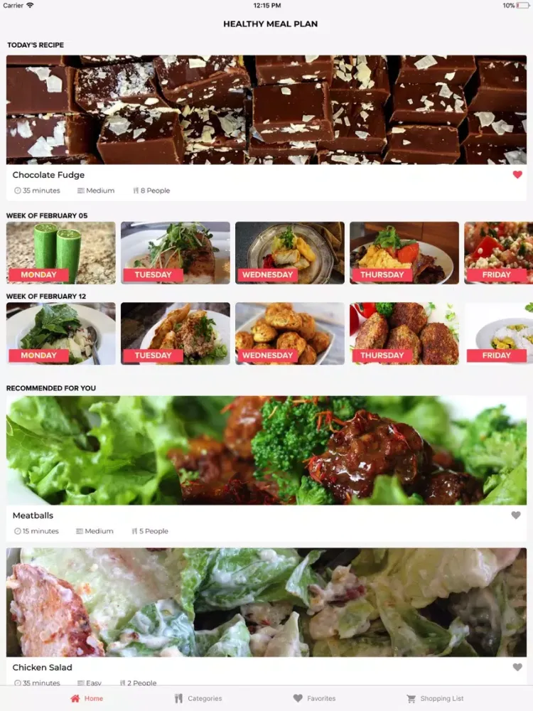 Paleo iPad  Ekran Görüntüleri