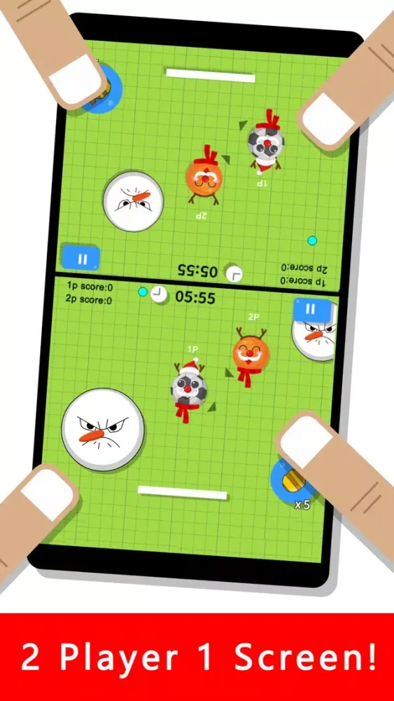 Captures d'écran de 2 Player Balls War