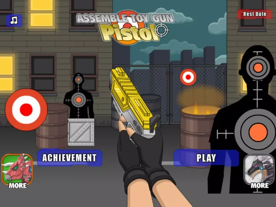 Assemble Toy Gun Pistol iPad  Screenshots