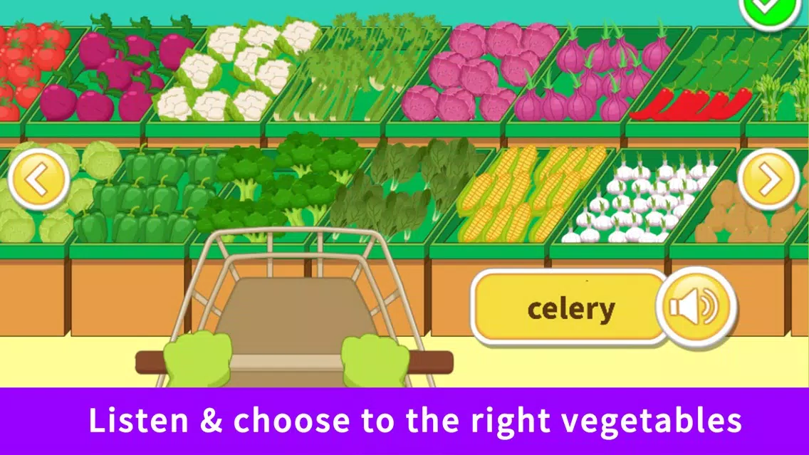 Draw And Learn Vegetables Ekran Görüntüleri