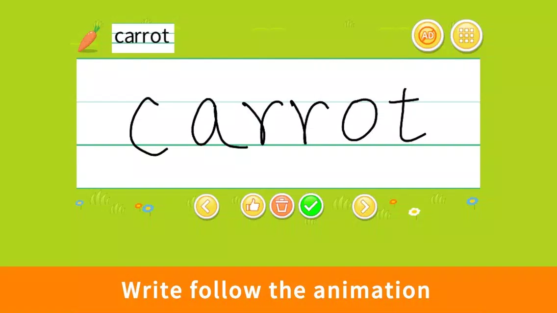 Draw And Learn Vegetables Ekran Görüntüleri