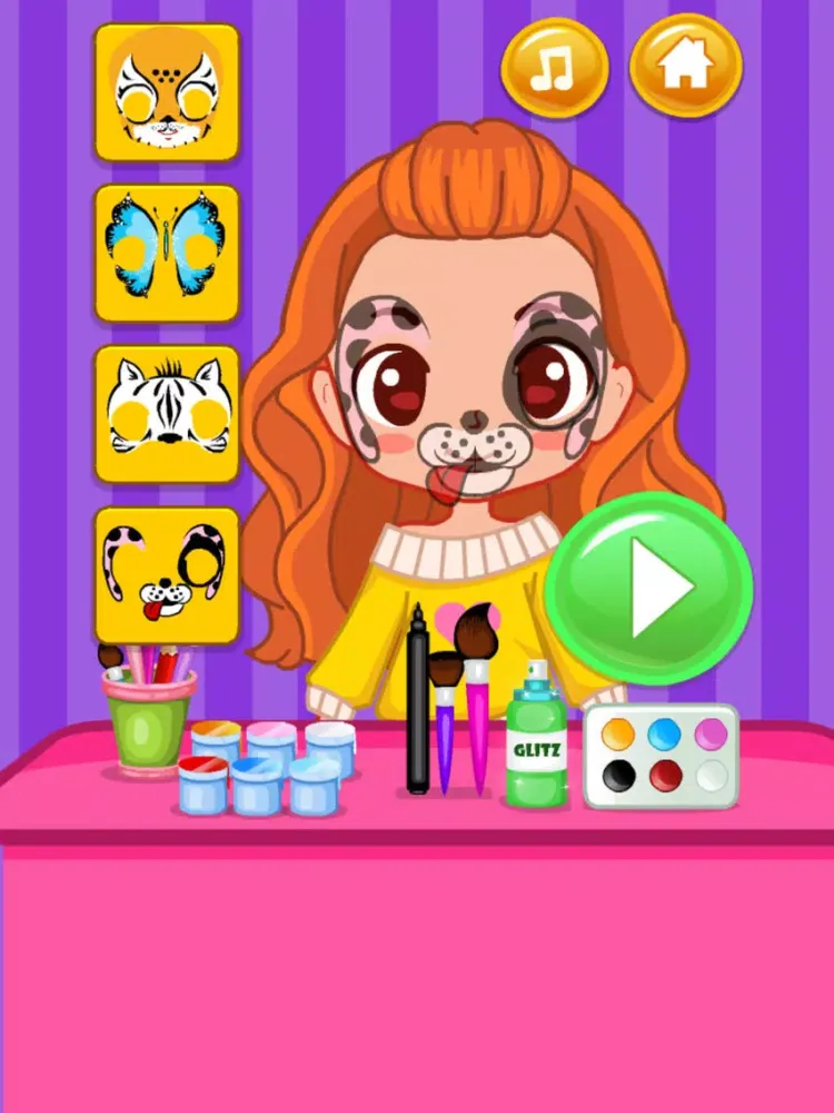 Jane Face Painting iPad  スクリーンショット