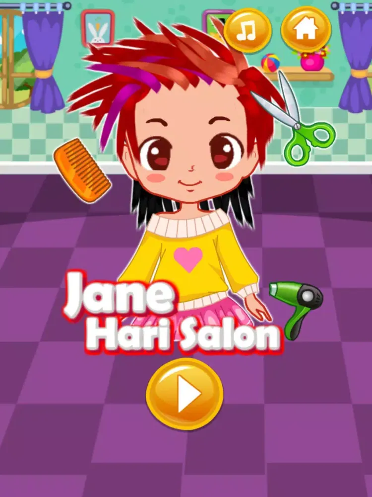 Capturas de tela do Jane Hair Salon iPad 
