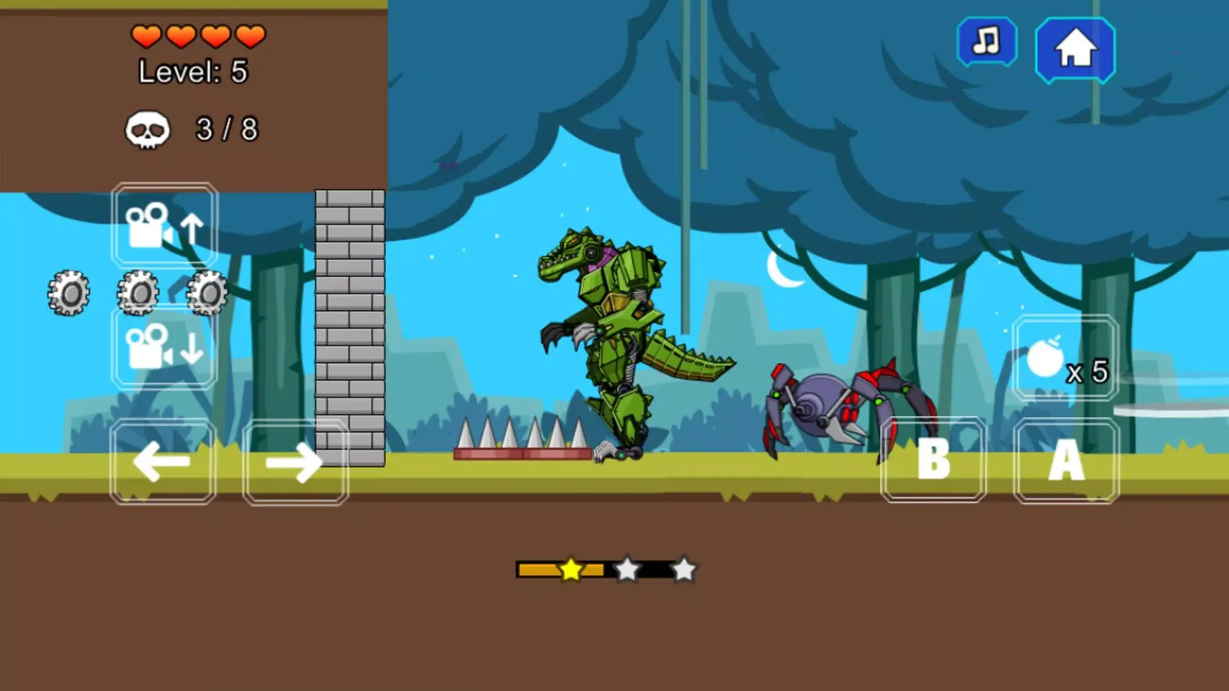Robot Crocodile Toy Robot War应用截图