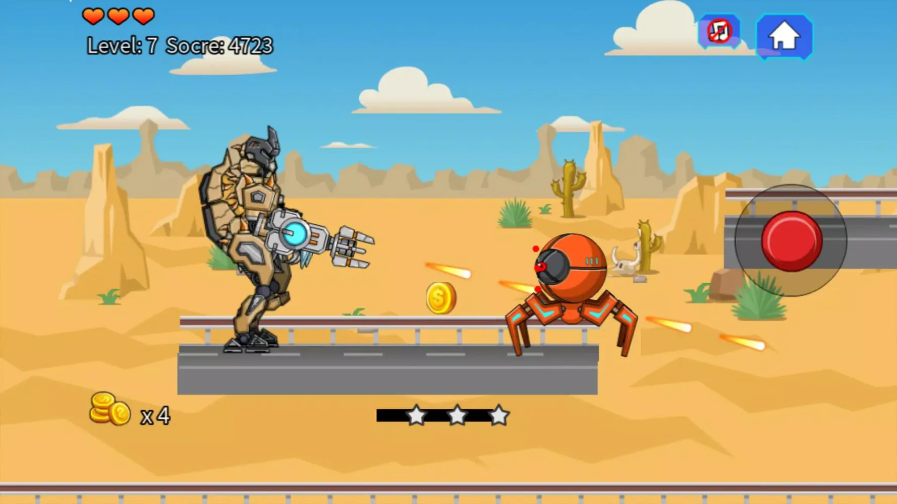 Zrzuty ekranu Desert T-Rex Robot Dino Army