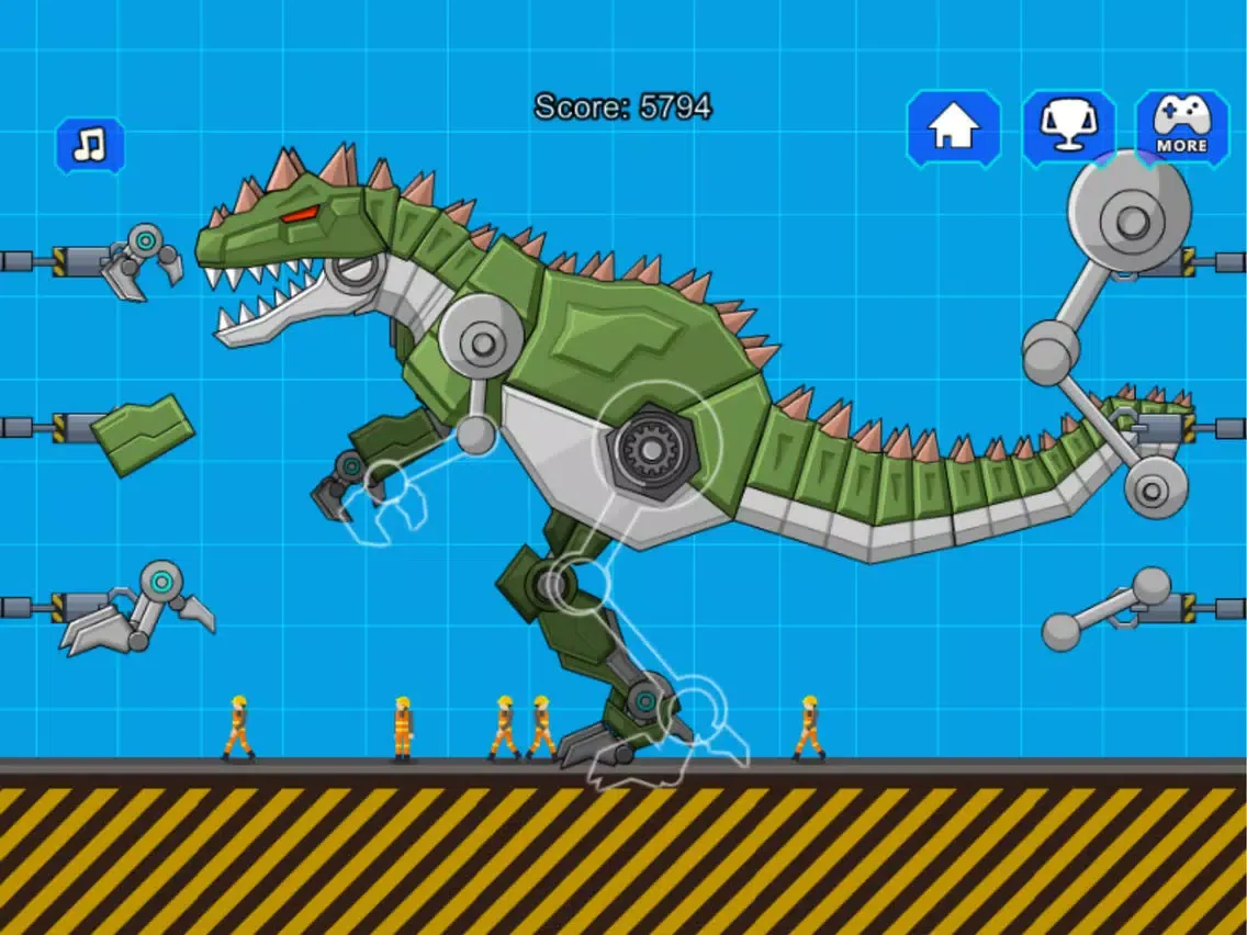 Скриншоты Robot Dinosaur War Giganotosaurus iPad 