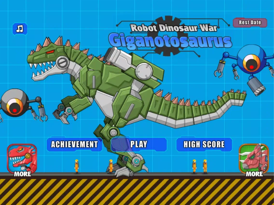 Скриншоты Robot Dinosaur War Giganotosaurus iPad 