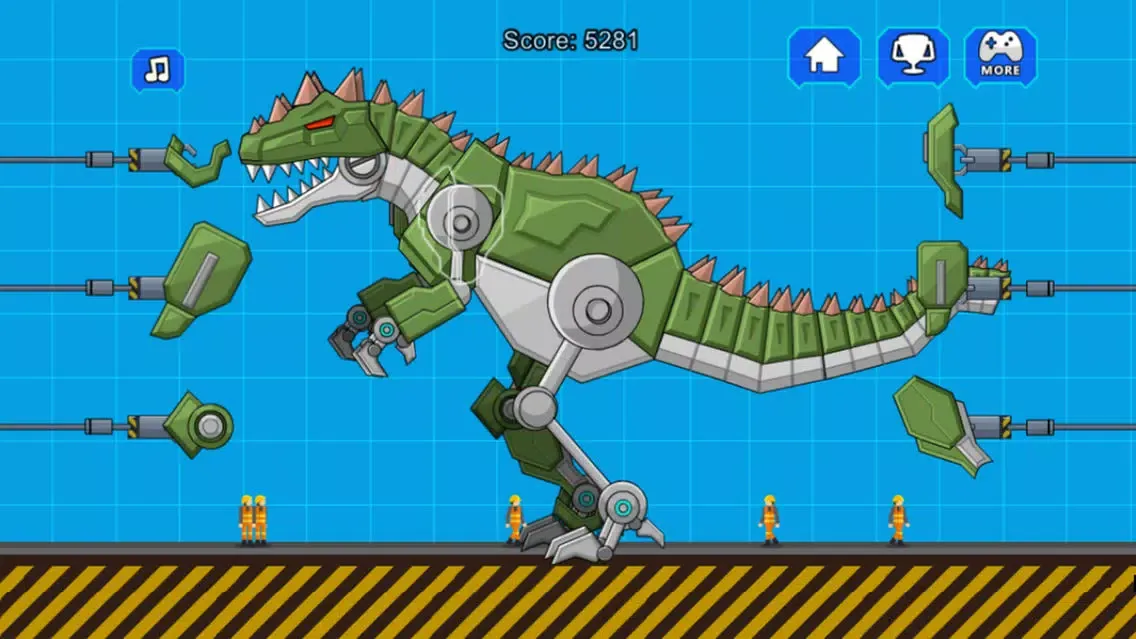 Скриншоты Robot Dinosaur War Giganotosaurus