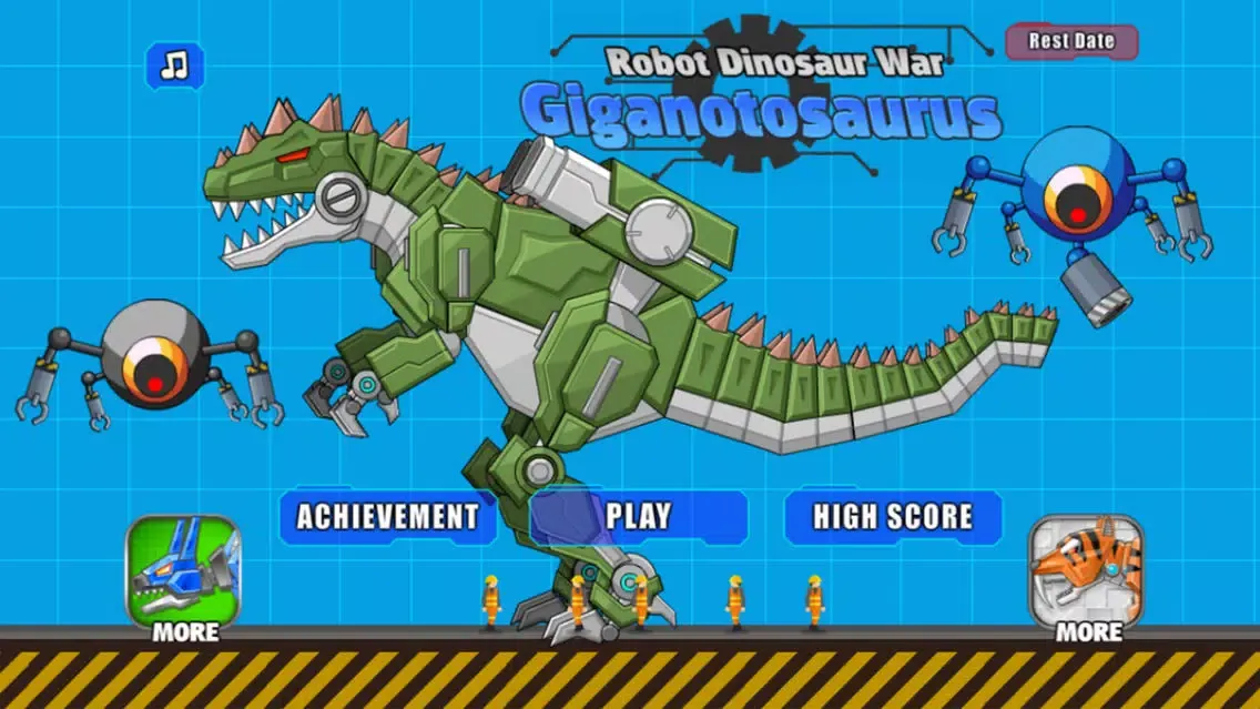 Скриншоты Robot Dinosaur War Giganotosaurus