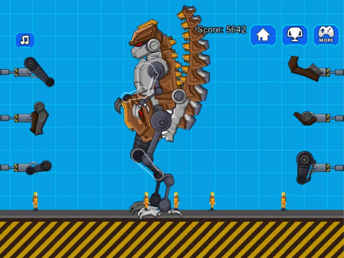 Robot Terminator T-Rex iPad  Screenshots