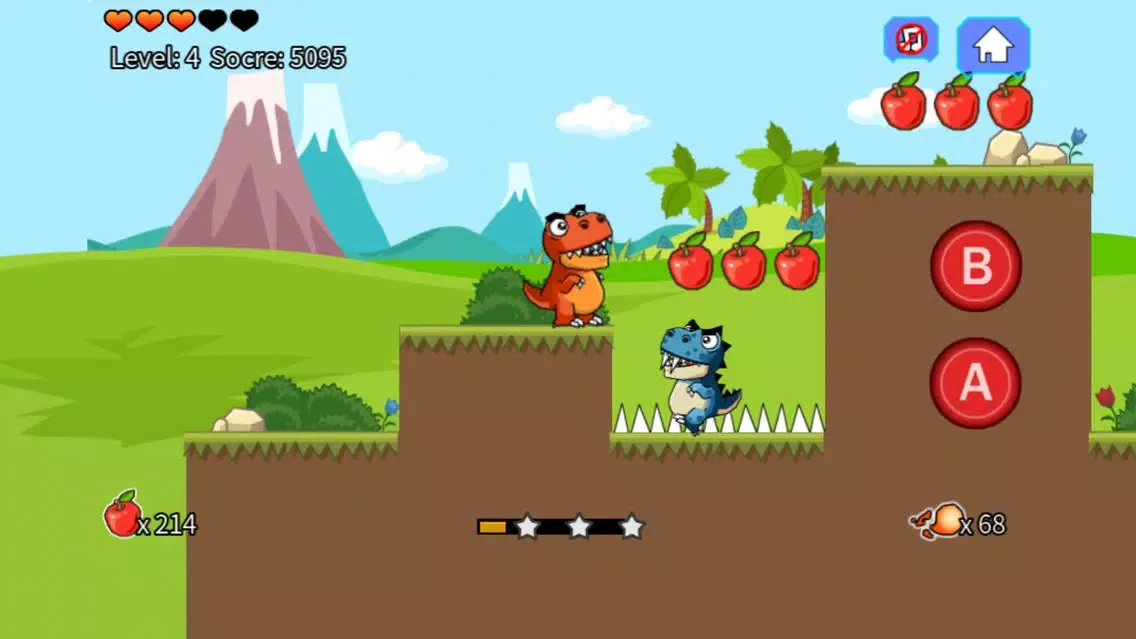 Tangkapan layar T-Rex World Adventure
