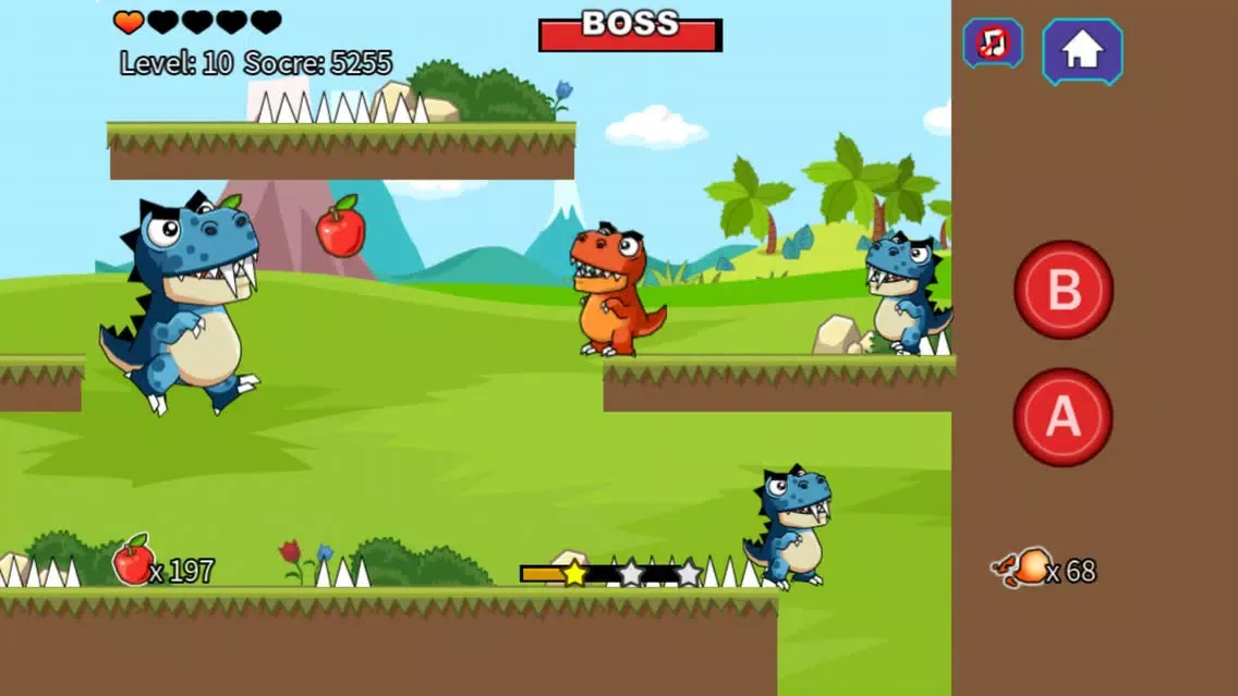 Tangkapan layar T-Rex World Adventure