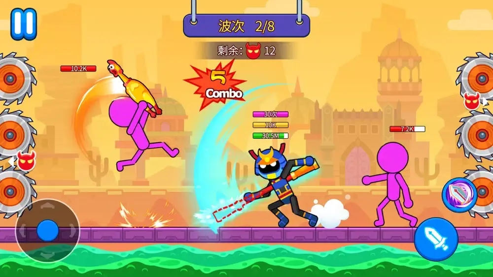 Capturas de pantalla de Stickman Scuffle