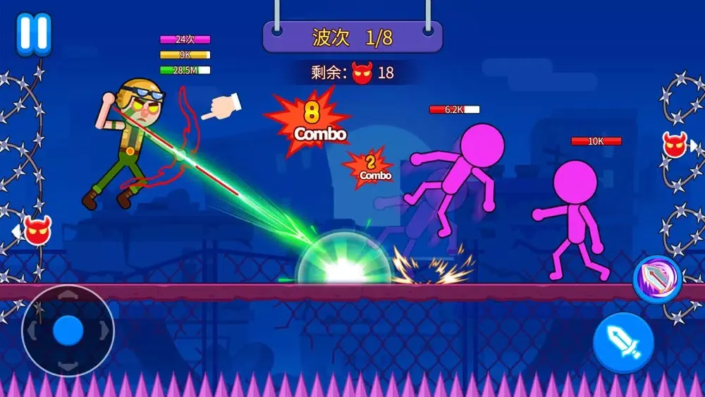 Capturas de pantalla de Stickman Scuffle