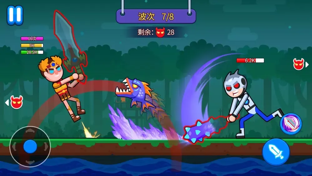 Capturas de pantalla de Stickman Scuffle