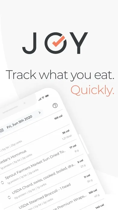 Скриншоты Joy Health Tracker