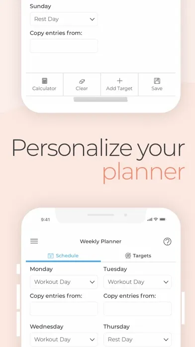 Скриншоты Joy Health Tracker