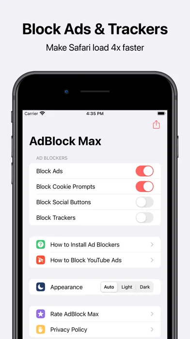 AdBlock Max স্ক্রিনশট