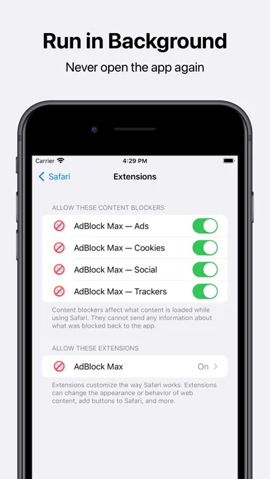 AdBlock Max স্ক্রিনশট