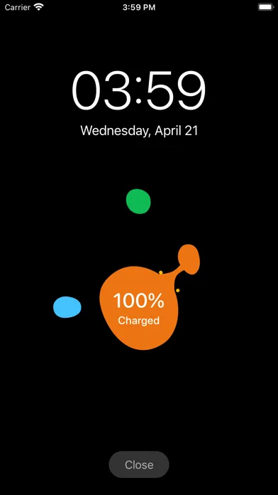 Tangkapan skrin Charging Animations