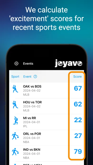 تصاویر joyavo: spoiler-free sports