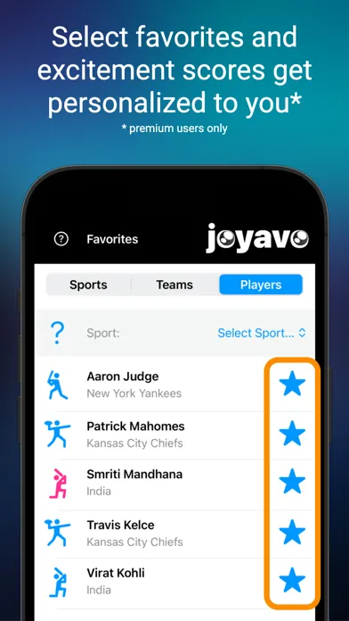 تصاویر joyavo: spoiler-free sports