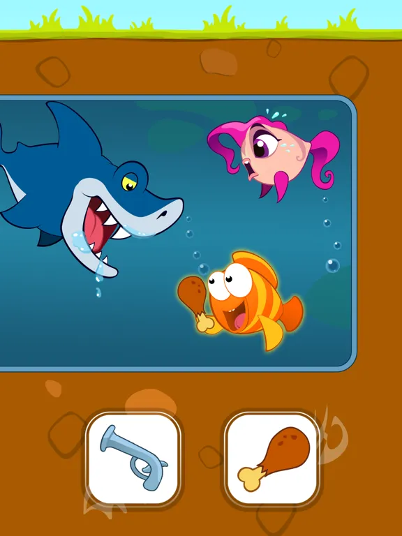 Captures d'écran de Fish Story: Save the Lover iPad 