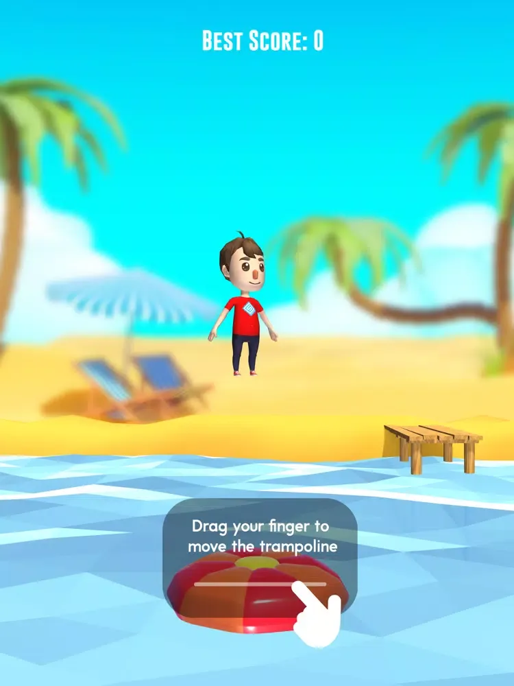 Tangkapan layar Jumpers High iPad 