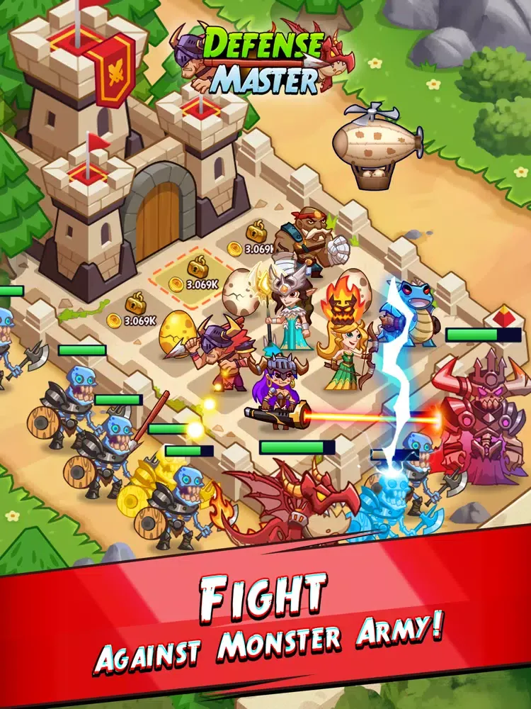 Capturas de pantalla de Defense Master - Merge Zombies iPad 