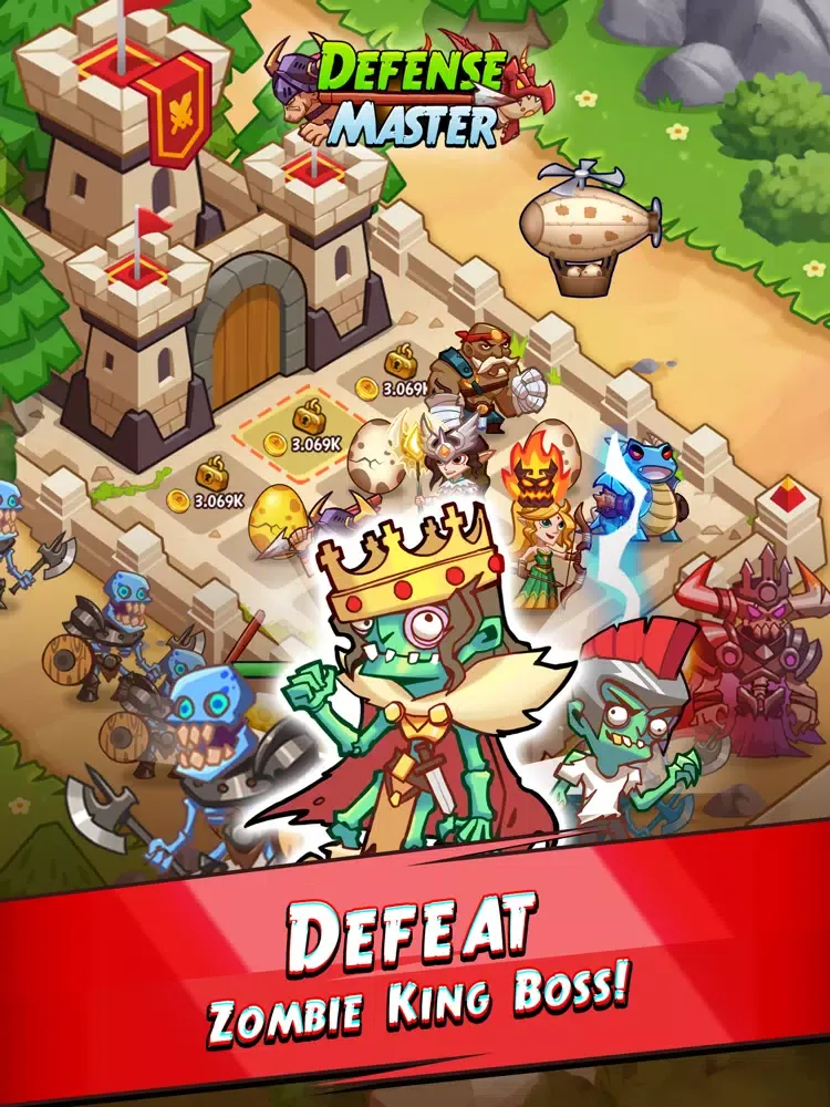 Capturas de pantalla de Defense Master - Merge Zombies iPad 