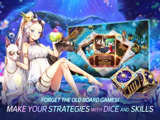 Game of Dice: Board&Card&Anime iPad  Screenshots
